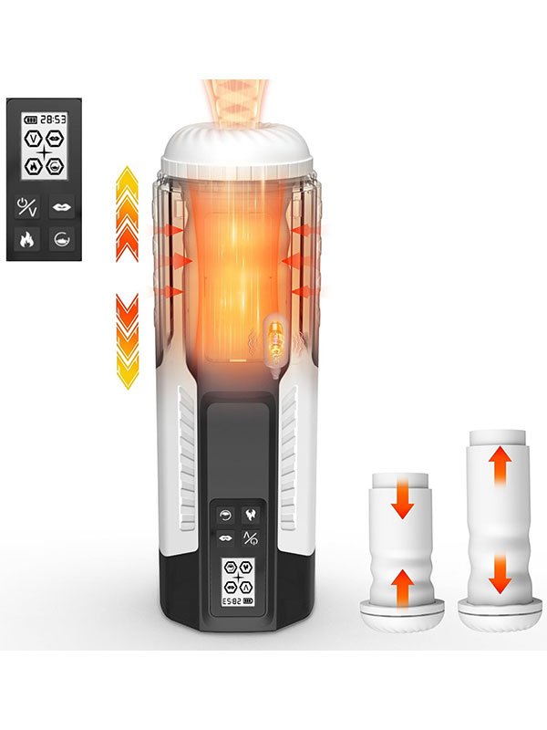 NOXXX Max Thrust Isıtmalı Şarjlı Vakumlu Mastürbatör