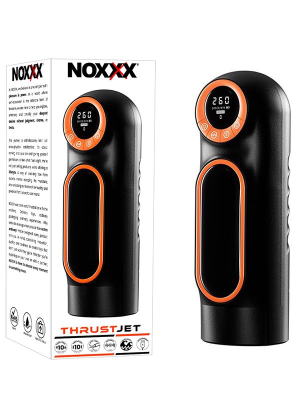 NOXXX ThrustJet İleri Geri Hareketli Vakum ve Ses Özellikli Mastürbatör