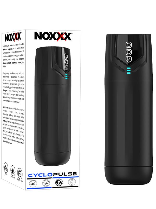NOXXX CycloPulse Dönme ve Emiş Modlu Mastürbatör