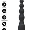 NOXXX Obsidian Boncuklu Anal Vibratör