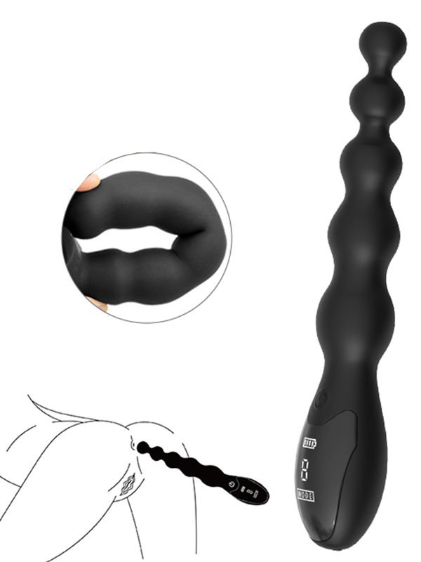 NOXXX Obsidian Boncuklu Anal Vibratör