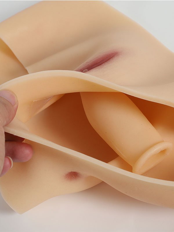 Giyilebilir Silikon Külot Vajina