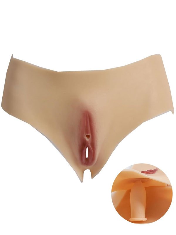 Giyilebilir Silikon Külot Vajina