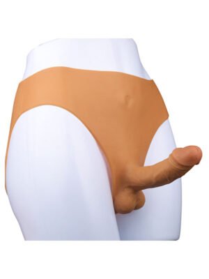 Giyilebilir İçi Dolu Silikon Dildo