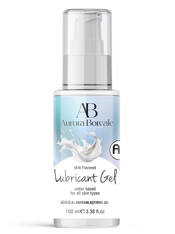 AB3508 Aurora Boreale Anal A+ Süt Aromalı Kayganlaştırıcı Jel 100ml