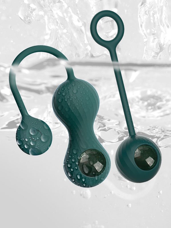 Magic Motion Crystal Duo Telefon Kontrollü Kegel Egzersiz Topları