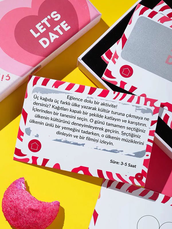 Let's Date Kazı Kazan Kartı