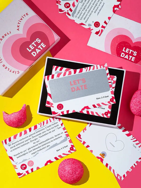 Let's Date Kazı Kazan Kartı