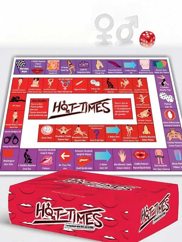 GMS01-2 HOT TİMES Yetişkinlere Özel Cinsel İlişki Yatak Kutu Oyunu
