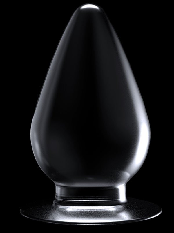 Flawless 4.5'' Clear Anal Plug