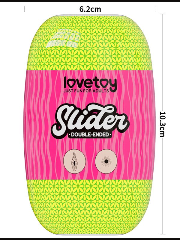 LoveToy Slider Double-Ended Anal ve Vajina Mastürbator