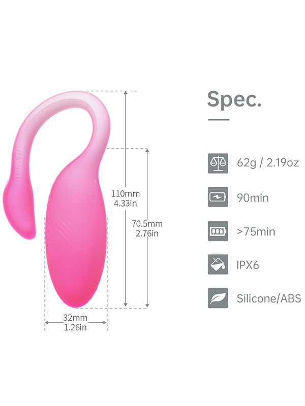 Magic Flamingo Max Telefon Kontrollü Giyilebilir Vibratör