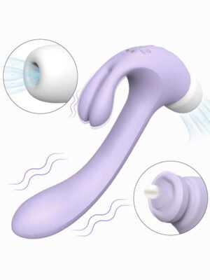 Hammer G Noktası ve Klitoris Titreşim Emiş Vibratörü