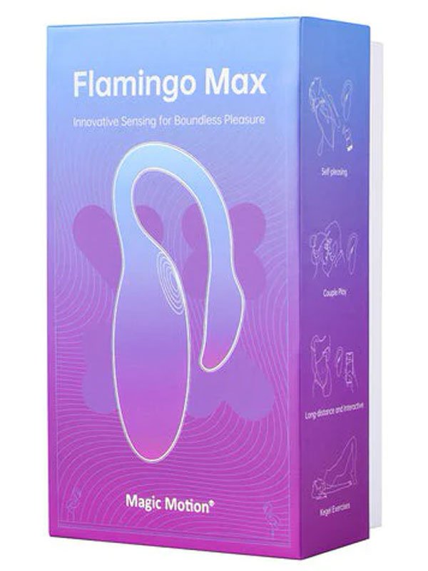 Magic Flamingo Max Telefon Kontrollü Giyilebilir Vibratör Mavi