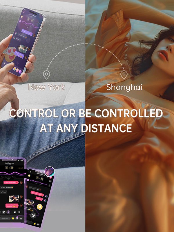 Magic Flamingo Max Telefon Kontrollü Giyilebilir Vibratör Mavi