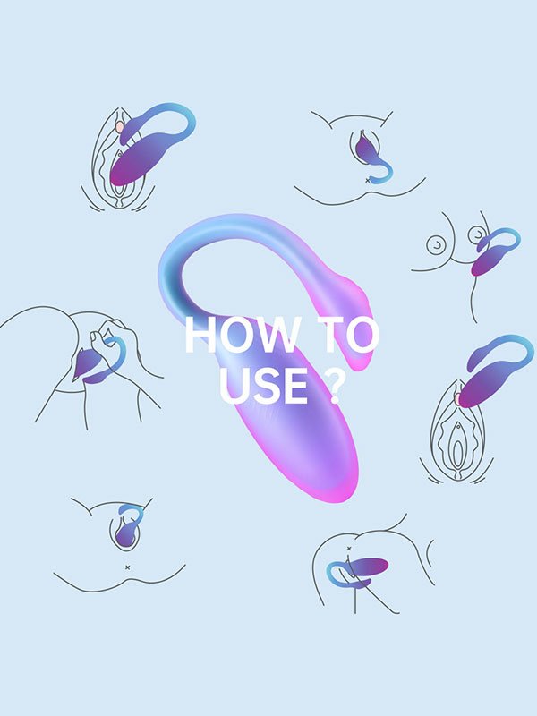 Magic Flamingo Max Telefon Kontrollü Giyilebilir Vibratör Mavi