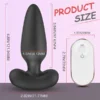 Giyilebilir Uzaktan Kumandalı ve Şarjlı Anal Plug