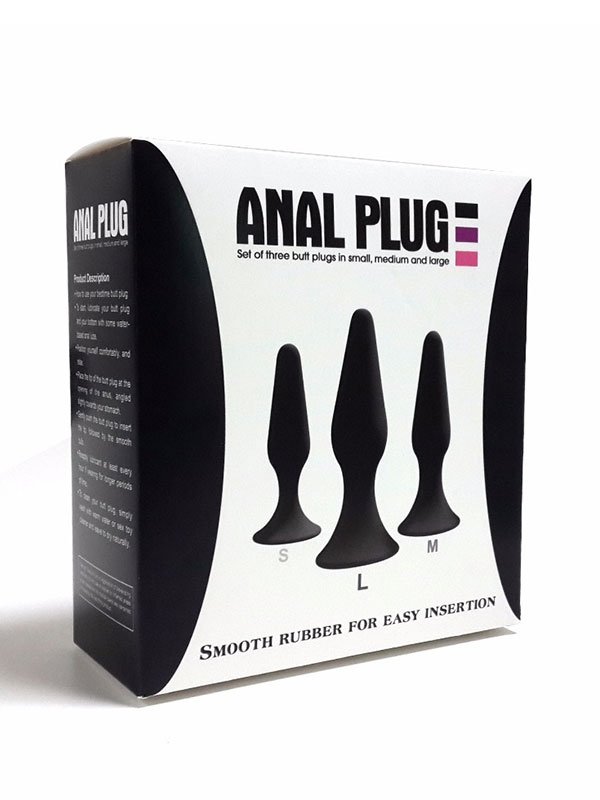 NOXXX 3'lü Silikon Anal Plug