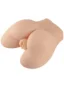 anal-ve-vajinal-titresimli-realistik-kalca Vajinal ve Anal Realistik Kalça 1.4 Kg