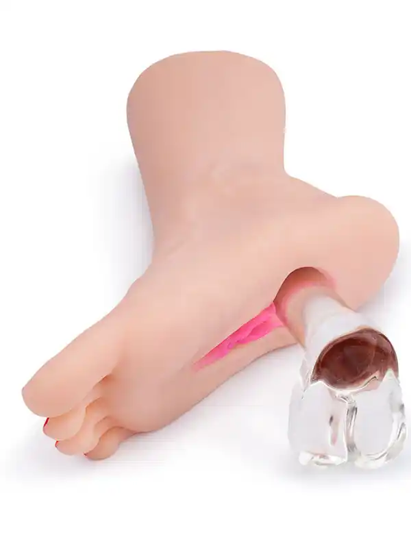 Sol Ayak ve Vajinalı Mastürbatör