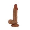 Baile Beautiful Zebulon Gerçekçi Kavisli Dildo 19,4 cm