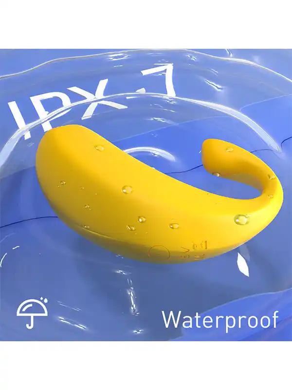 Muz Tasarımlı Giyilebilir Şarjlı Telefon Kontrollü Vibratör