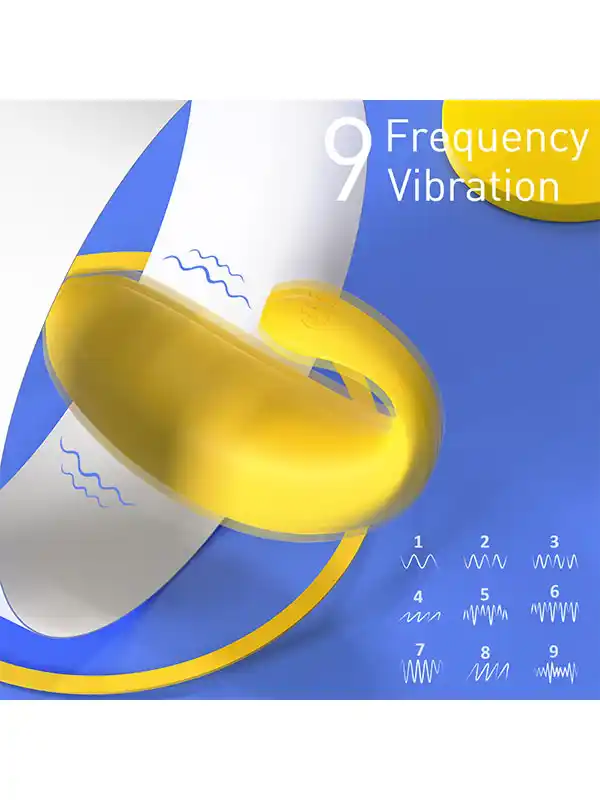 Muz Tasarımlı Giyilebilir Şarjlı Telefon Kontrollü Vibratör