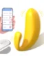 banana-app-telefon-kontrollu-ve-uzaktan-kumandali-giyilebilir-sarjli-vibrator Muz Tasarımlı Giyilebilir Şarjlı Telefon Kontrollü Vibratör