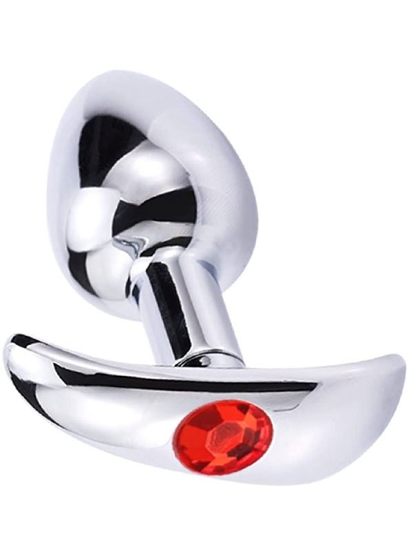 NOXXX Anal Plug Taşlı T şeklinde 8 cm