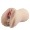 Anal ve Vajinal Çift Girişli Realistik Mastürbatör