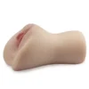 Anal ve Vajinal Çift Girişli Realistik Mastürbatör