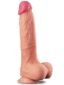 LoveToy Double Layer Platinyum Silikon Realistik Dildo 25 cm