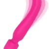 Isıtmalı Masaj Wand Çift Taraflı Vibratör 23 cm