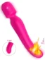 cift-tarafli-isitmali-masaj-wand-vibrator-23-cm Isıtmalı Masaj Wand Çift Taraflı Vibratör 23 cm