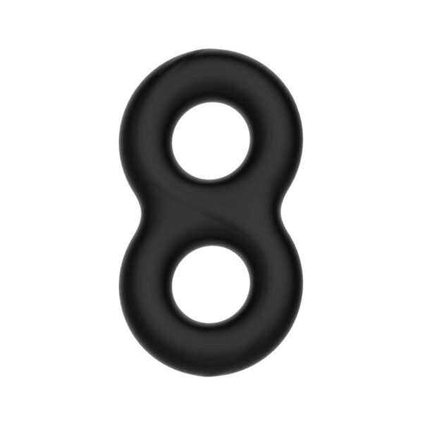 Crazy Bull Çift Halkalı Medikal Silikon Penis Halkası