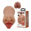Crazy Bull Sarah Soft Skin Premium Çift Kanallı Mastürbatör 18 cm
