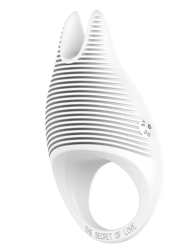 Diablo Led Işıklı Şarjlı Titreşimli Penis Halkası