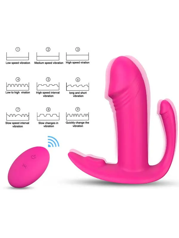 Çiftler İçin Giyilebilir Şarjlı Uzaktan Kumandalı Vibratör