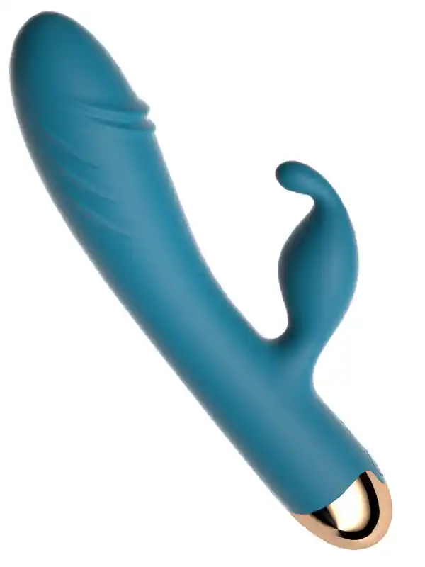 10 Titreşim Modlu Dönme Hareketli Şarjlı Tavşan Vibratör 20 cm