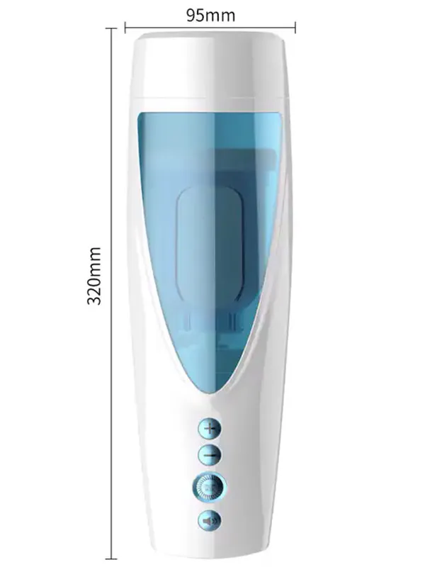 İleri Geri ve Dönme Hareketli Şarjlı Otomatik Süper Mastürbatör