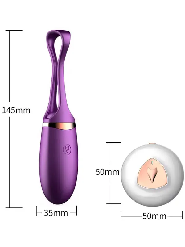 Şarjlı Uzaktan Kumandalı Orgazm Topu