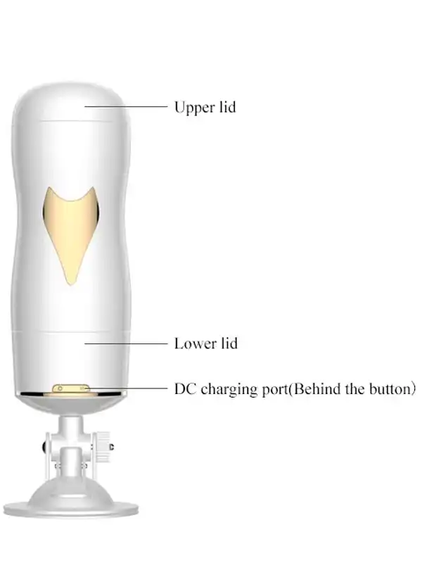 Vajinal ve Oral Titreşimli Şarjlı Sesli Vantuzlu Mastürbatör