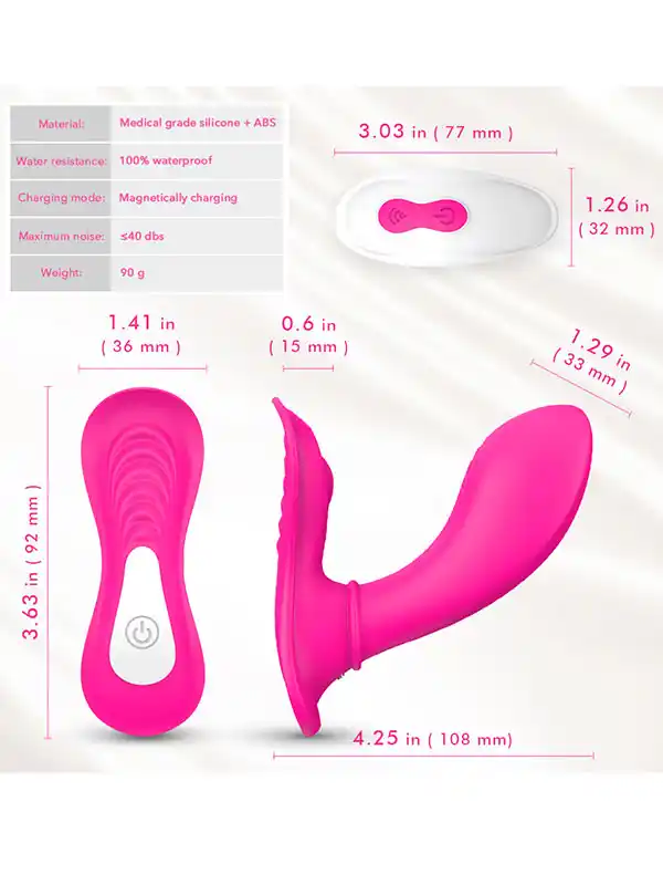 Çamaşır İçi Şarjlı Uzaktan Kumandalı Vibratör