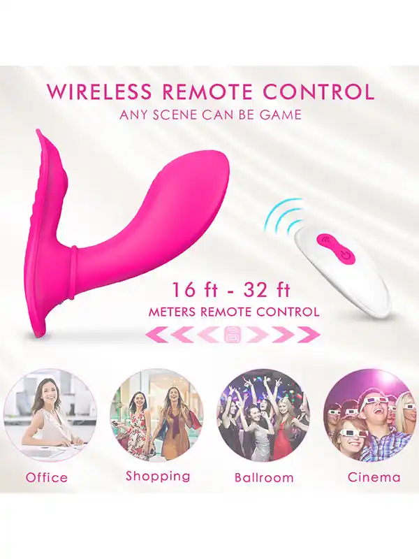 Çamaşır İçi Şarjlı Uzaktan Kumandalı Vibratör