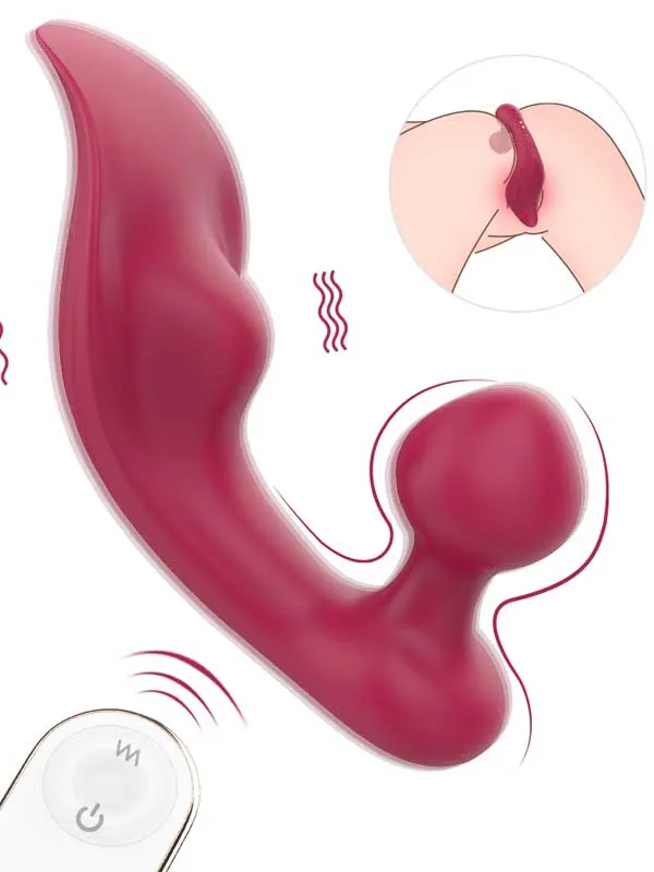Giyilebilir Anal ve Vajinal Şarjlı Uzaktan Kumandalı Vibratör