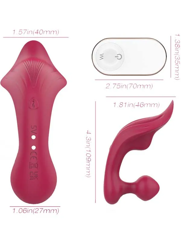 Giyilebilir Anal ve Vajinal Şarjlı Uzaktan Kumandalı Vibratör