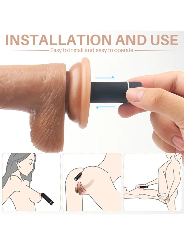 Titreşimli Uzaktan Kumandalı İçi Dolu Belden Bağlamalı Penis 20 cm