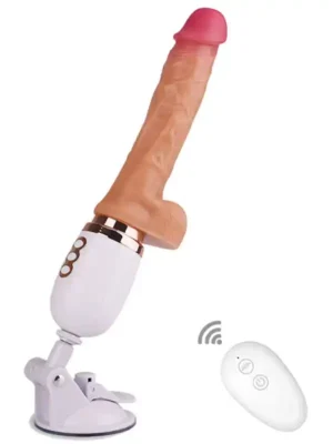 Isıtmalı İleri Geri Hareket Şarjlı Uzaktan Kumandalı Seks Makinesi