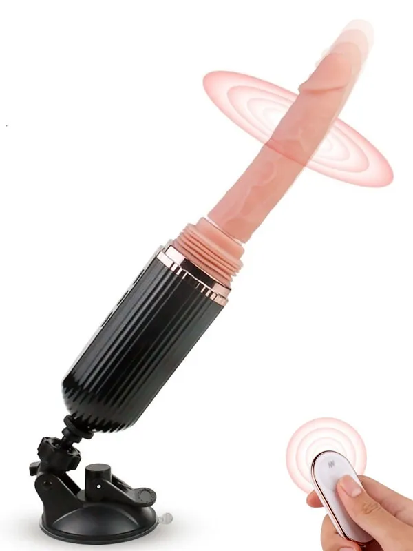 Uzaktan Kumandalı İleri Geri Hareketli Şarjlı Vantuzlu Seks Makinası