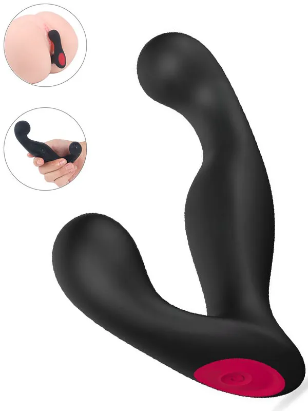 Anal ve Prostat Uyarım Vibratörü Uzaktan Kumandalı Şarjlı